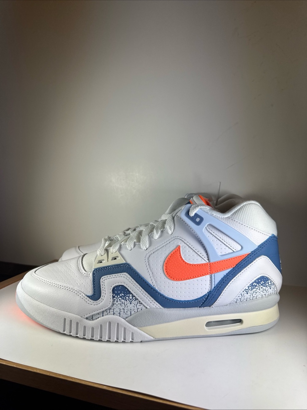Nike Air Tech Challenge II Stone Blue Men’s Size 11.5 Athletic Sneakers